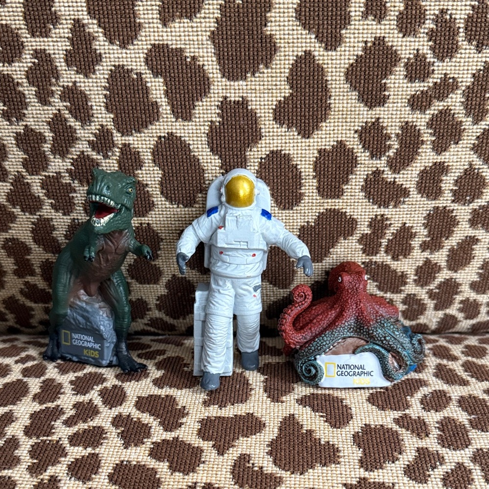 Tonies National Geographic Kids Dinosaur, Astronaut, and Octopus